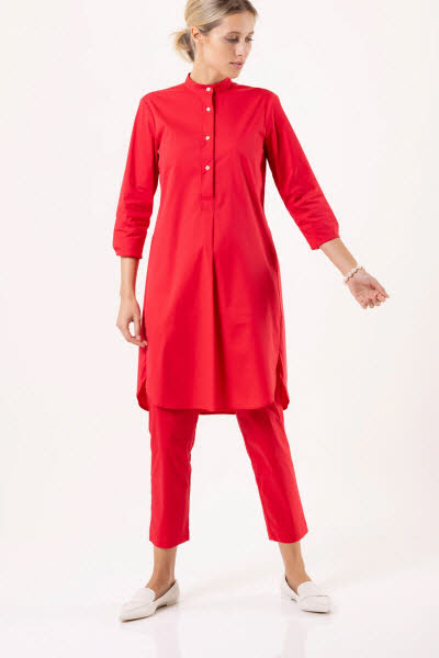 NARCISA Vanessa Kleid rot