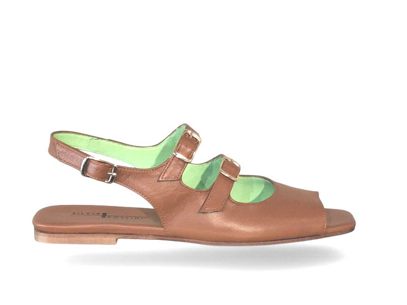 Silvia Rossini ENZO DALE S.R.L.S. Sandale flach cuoio