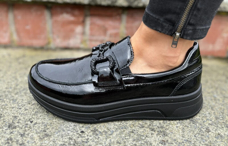 ARA Slipper Murandolack black