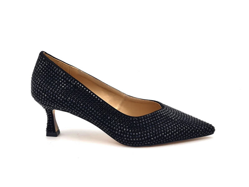 AlmaEnPena Pumps Spitz Suede Black