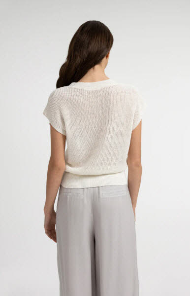 Yaya Pullover KA V-Ausschnitt