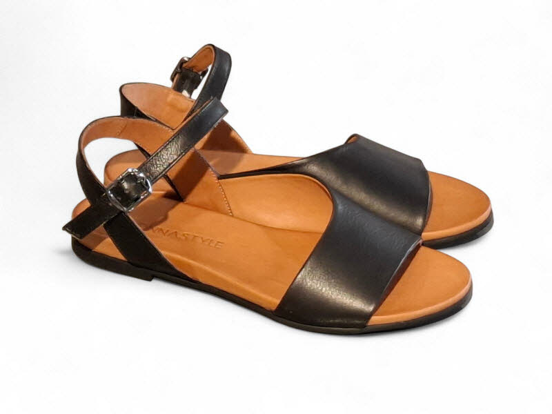 RING Sandale All Black