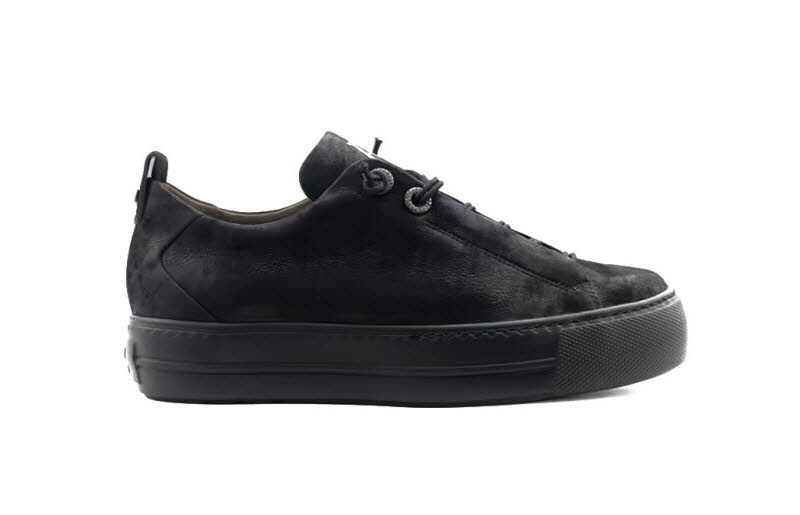 PAUL GREEN Sneaker Glossy Antic Black
