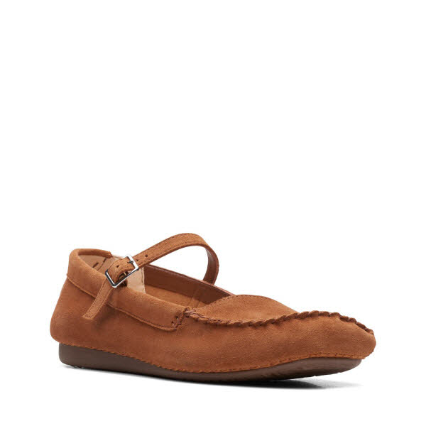 CLARKS Freckle Bar Dark Tan