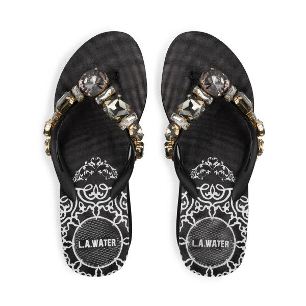 L.A. Waters BLACK MEXICO WEDGE