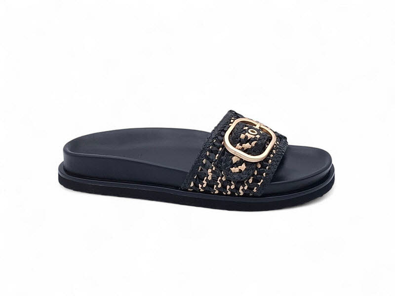 Inuovo Pantoffel Goldschnalle