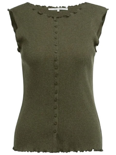 Yaya Ripp-Top armygreen