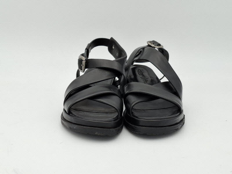 Rebecca White Sandale Golden Nappa Black