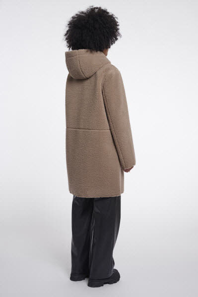 Rino&Pelle Alina Reversible Coat Mocha latte