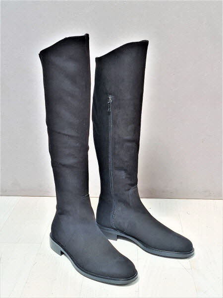 Gianluca Pisati Stiefel flach nero