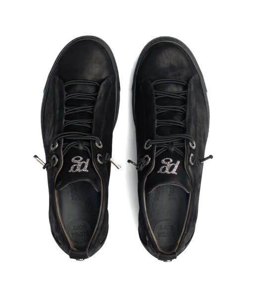PAUL GREEN Sneaker Glossy Antic Black