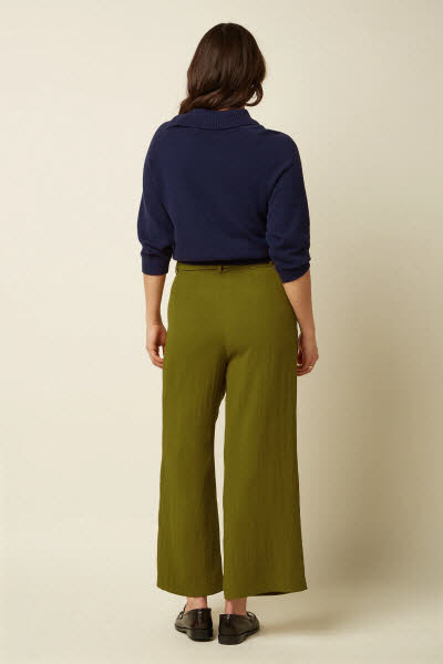 King Louie Exota BV Zira Knit Top Bonheur - evening blue