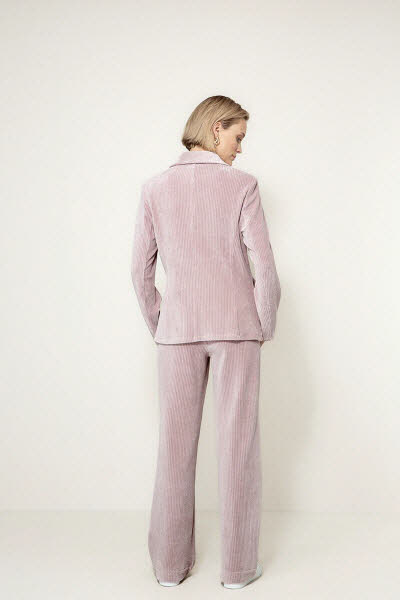 CATNOIR Blazer Jersey Wide Cord - Mauve