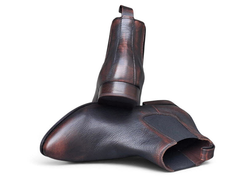 Rebecca White Chelsea BrushOff Black/Cognac