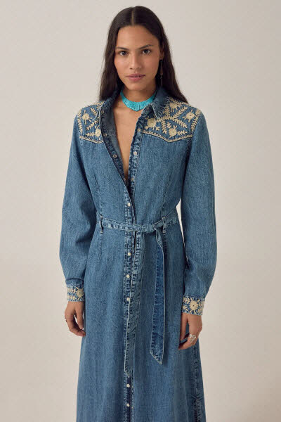 Maison Hotel Amelia Kleid Blue Haze