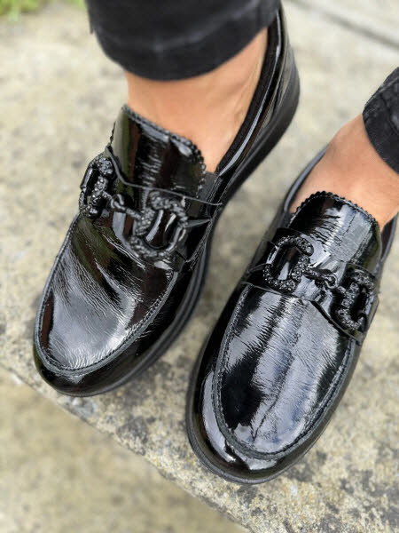 ARA Slipper Murandolack black