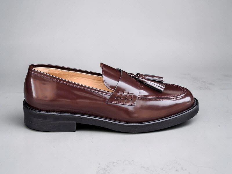 Luca Grossi Loafer/Quaste/bordo