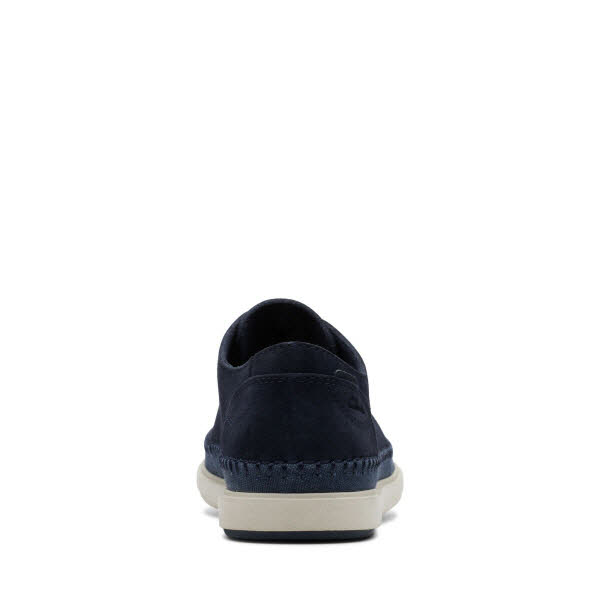 CLARKS Bratton Lo Navy Suede