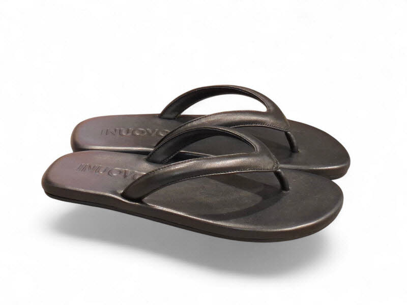 Inuovo Zehenpantoffel Nappa black