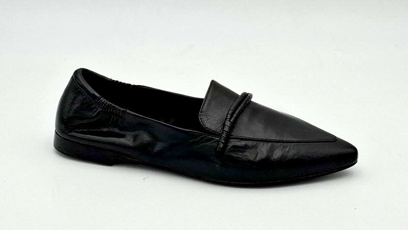 Rebecca White Slipper Wash Nappa black