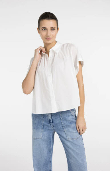 Yaya Bluse pure white