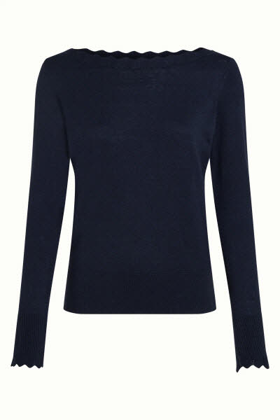 King Louie Exota BV Audrey Top Cocoon Blue