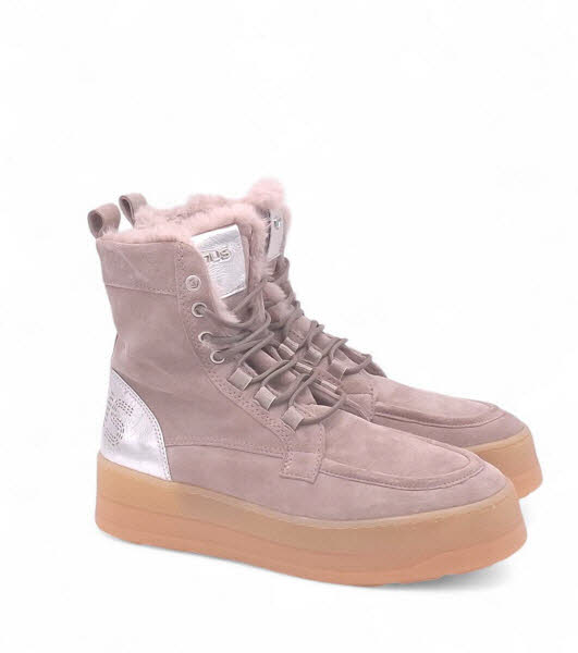 MJUS Schnürboot warm stone