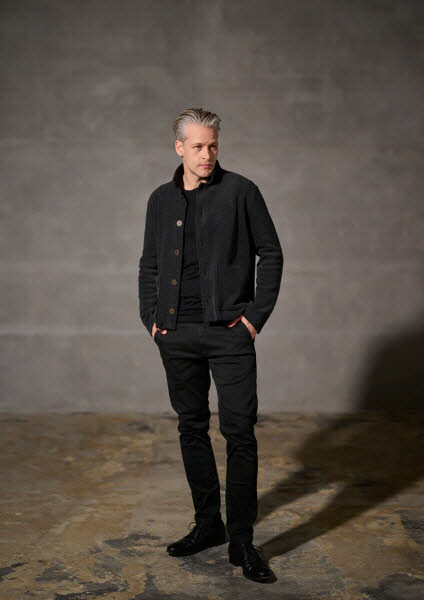 Henriette Steffensen HSCPH ApS Herren-Cardigan soft black