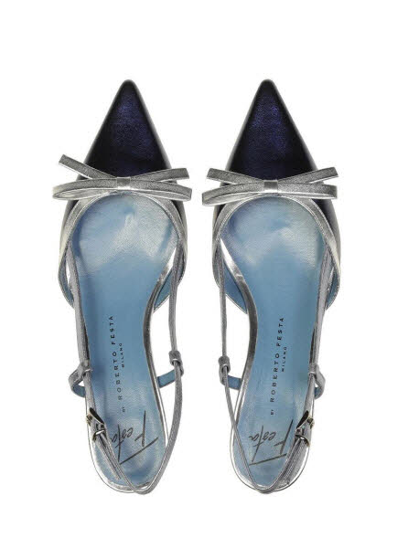 Roberto Festa BI.GI. Shoes S.r.l. Slingback Blu/Silver