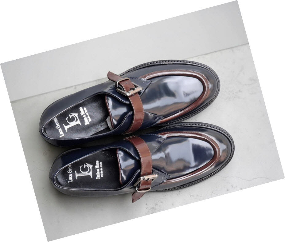 Luca Grossi Monk blu/bordo