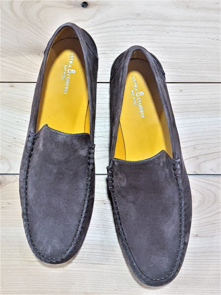 Antica Cuoieria Soldini Slipper Amalfi Testa di Moro