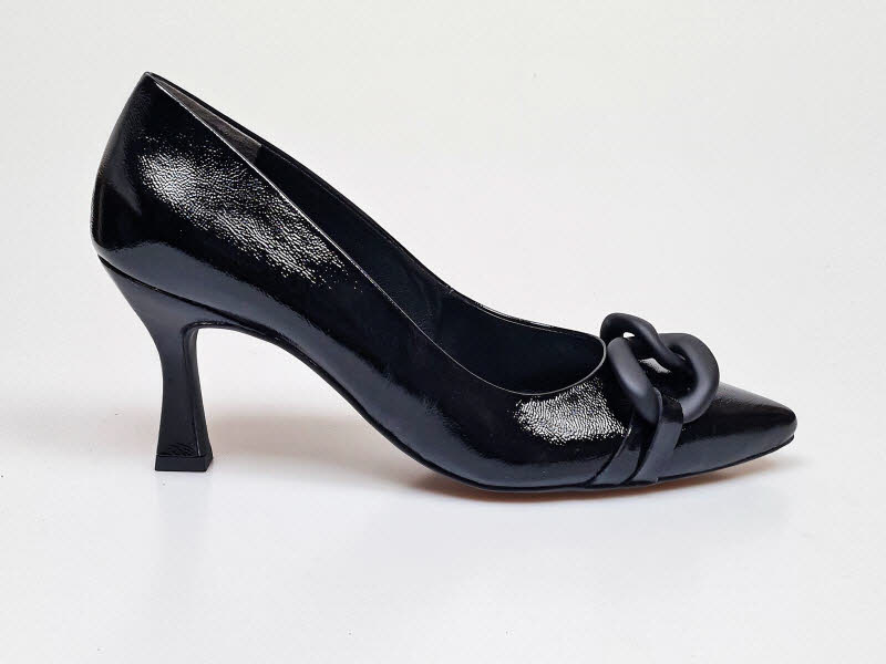 PAUL GREEN Pumps Knautschlack black