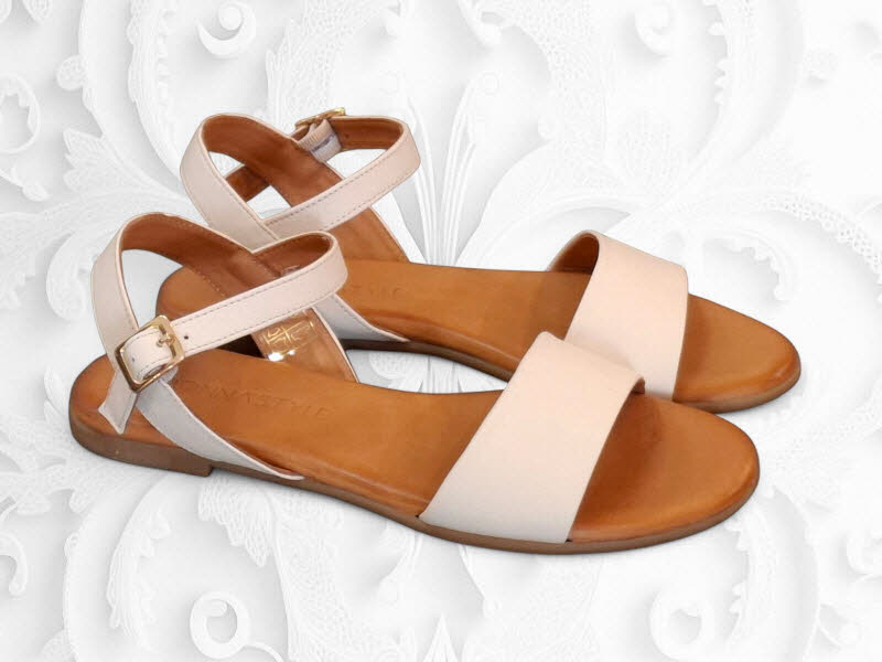 RING Sandale Crema