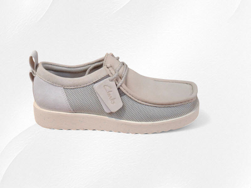 CLARKS Wallabee FTR2 Lo White Combi