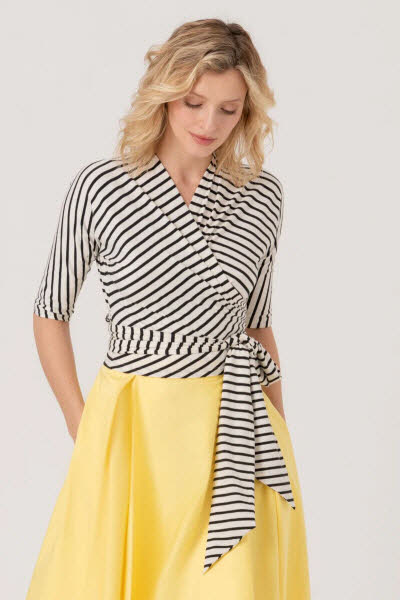 Marianna Deri Fashion Wickeltop Bella