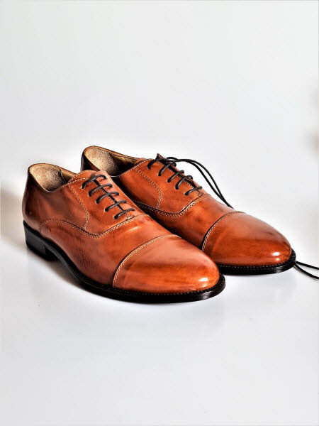 JP DAVID Francesina Diver cuoio