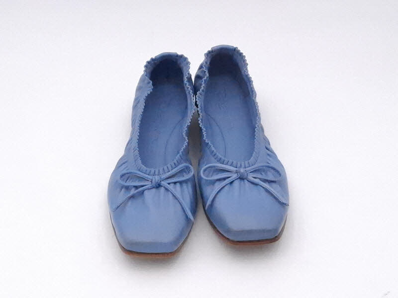 Rebecca White Ballerina Wash Nappa Sky