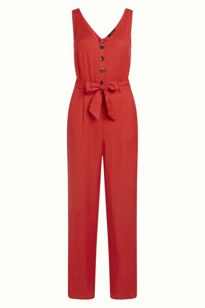 King Louie Exota BV Fiona Jumpsuit Cameron Red