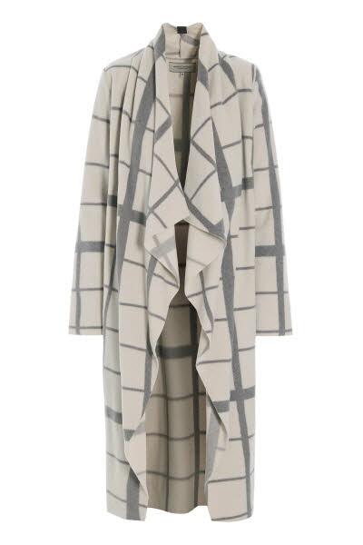 Henriette Steffensen HSCPH ApS CARDIGAN W/HIGH h-grau