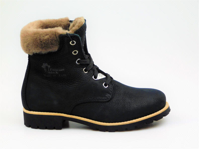 Boot Lammfell black