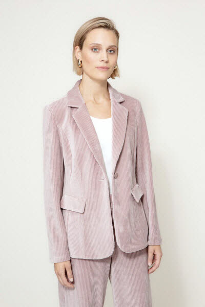 CATNOIR Blazer Jersey Wide Cord - Mauve