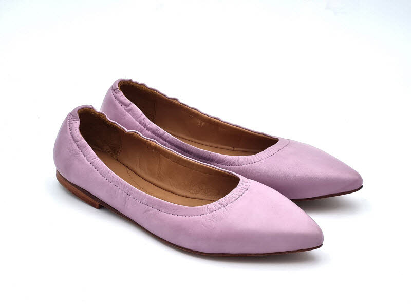 Rebecca White Ballerina Wash Nappa Lilac
