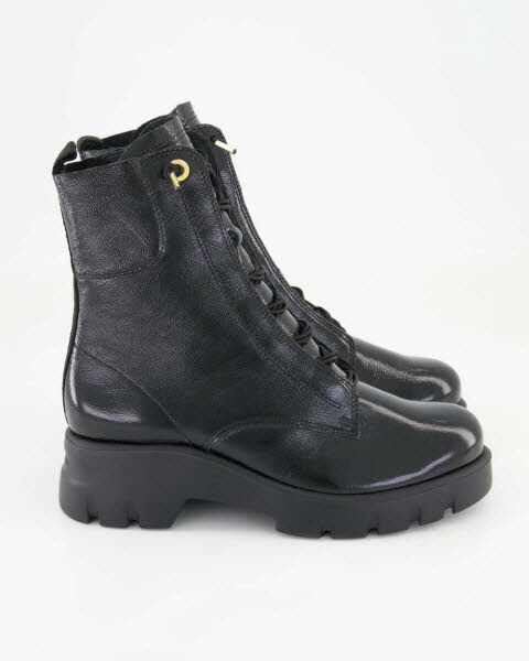 PAUL GREEN Boot Knautschlack black