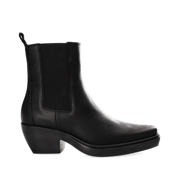 Copenhagen Biker-Stieflette waxed nabuc black