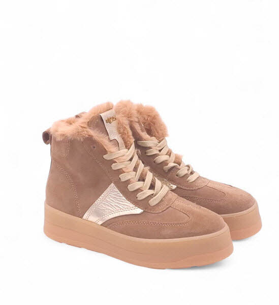 MJUS Schnürboot warm cocco