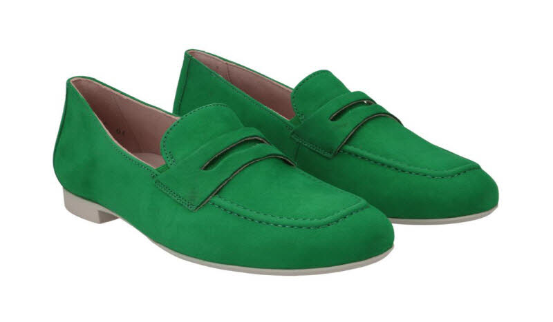 PAUL GREEN Slipper Royal Nubuk Green