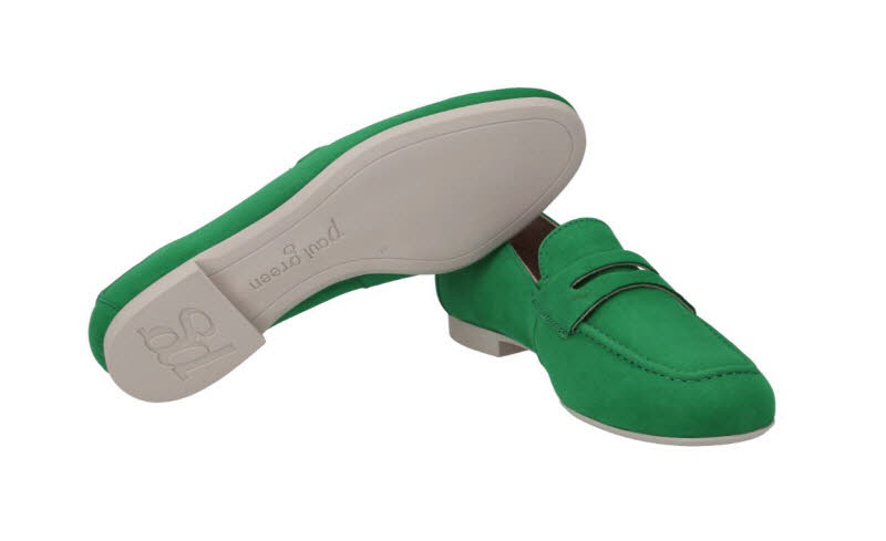PAUL GREEN Slipper Royal Nubuk Green