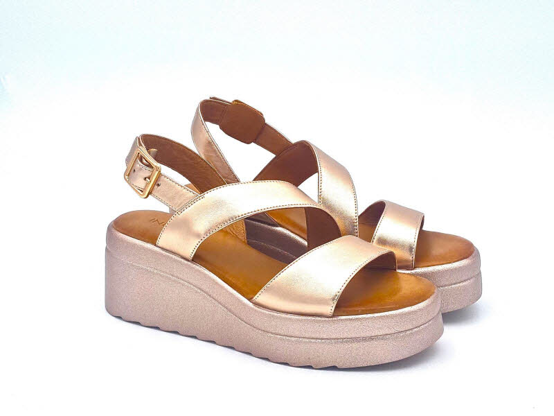 Inuovo Sandale Metallic Rose
