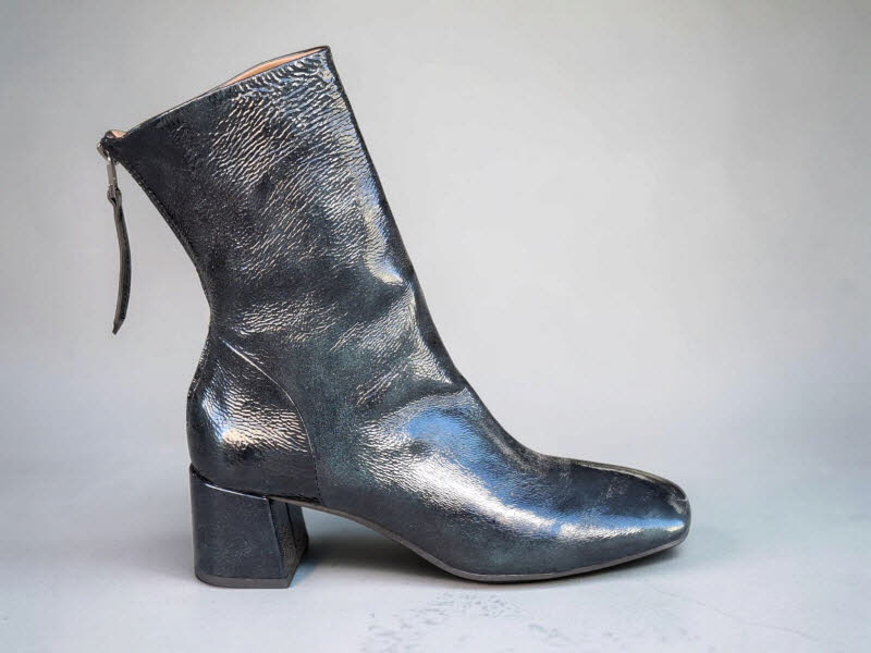 Rebecca White Stieflette Nera 2tone Naplack