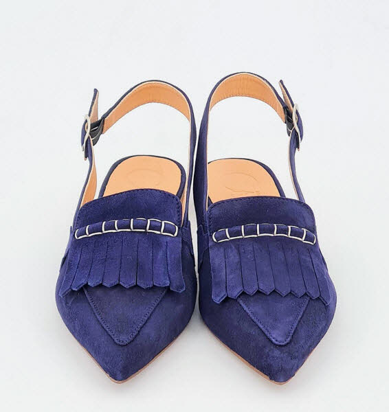 DonnaCarolina Sling camoscio navy